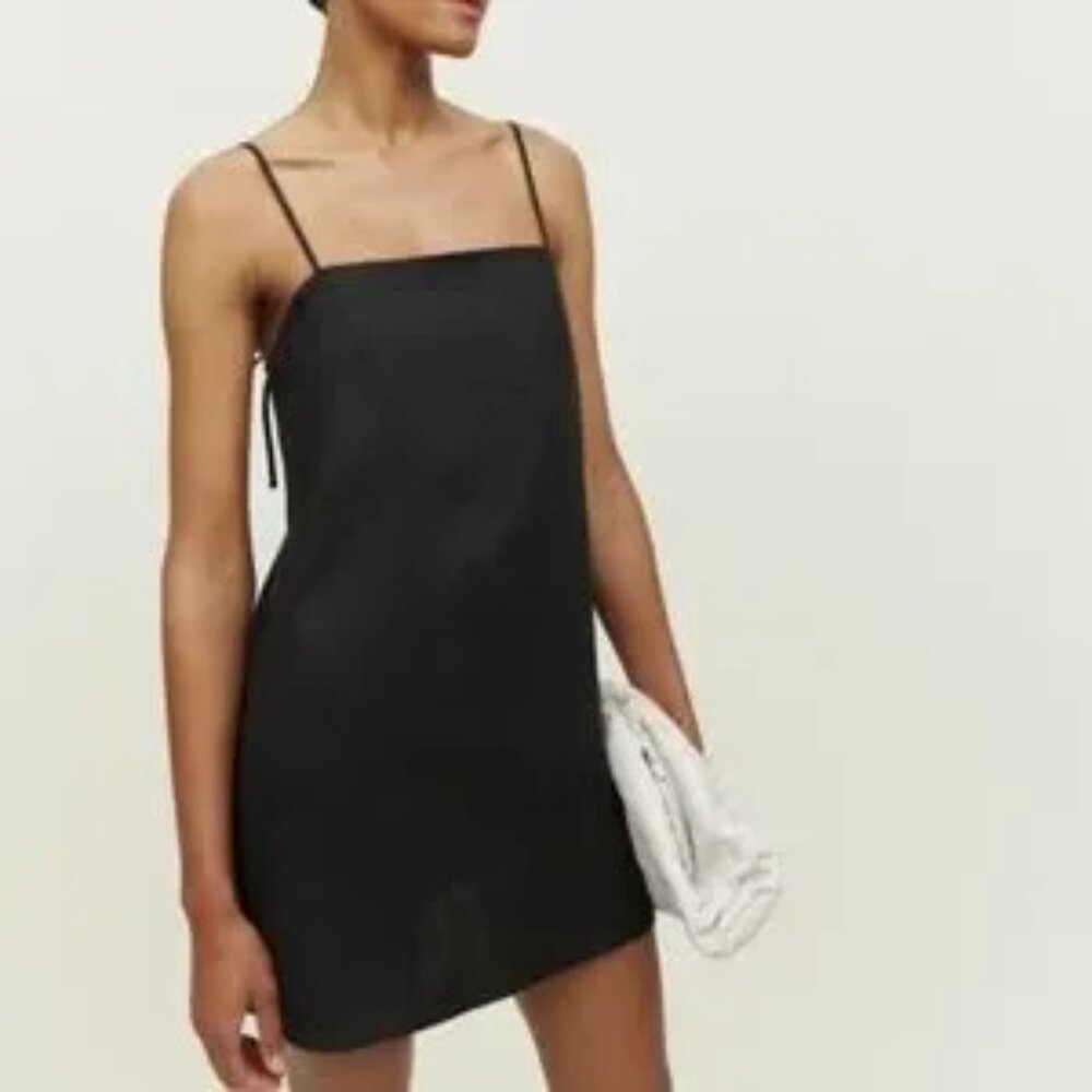 Reformation Aubree Linen Dress